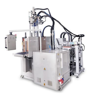85 Ton Maszyna do wytwarzania podeszwy obuwniczej Vertical Double Slide LSR Injection Molding Machine