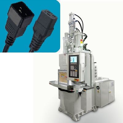 35T C-Type Power Plug Making Machine Vertical Injection Molding Machine z podwójnym suwakem