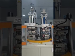 Maszyna do formowania silikonowego wtryskowego dwukolorowego LSR o masie 120 ton z stołem obrotowym